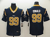 Nike Rams 99 Aaron Donald Navy Vapor Untouchable Player Limited Jersey,baseball caps,new era cap wholesale,wholesale hats